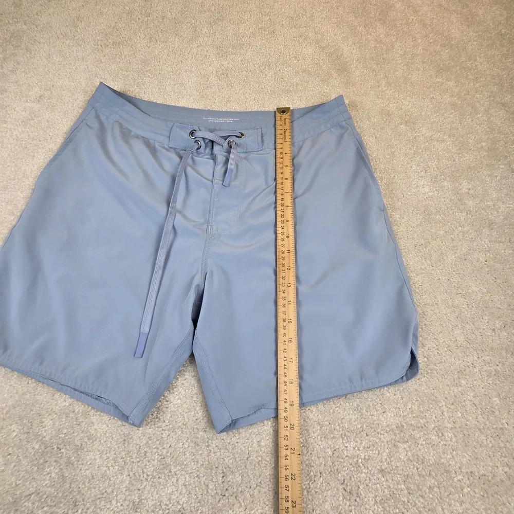 Bamboo Ave Boundless Swim Shorts Mens XL Blue Gray Stretch The Bound-Short